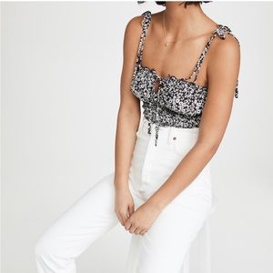 Free people Bardot bodysuit size M